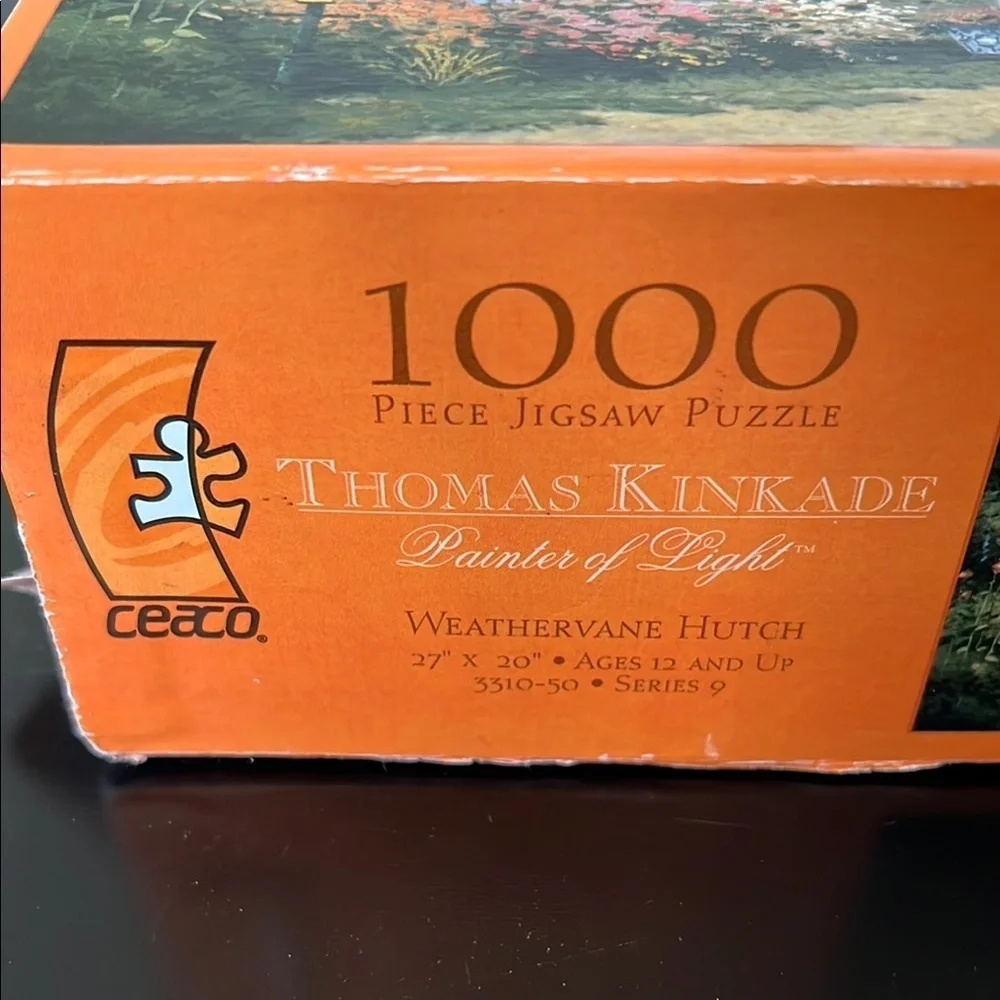 Thomas Kinkade 1000 Piece Jigsaw Puzzle - Weathervane Hutch - Picture 2 of 3
